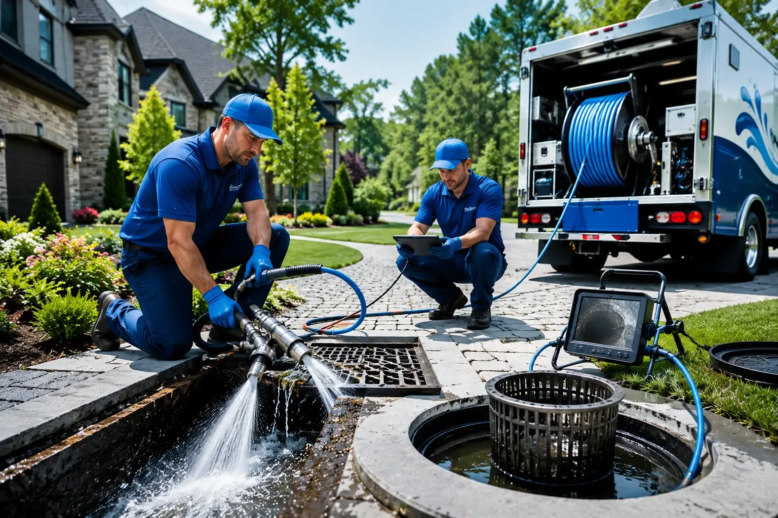 Local outdoor drain cleaning professionals in Newburg, WV